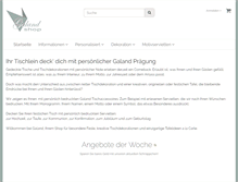Tablet Screenshot of galand-shop.com
